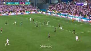 El goleador está vivo: Morata retrata a toda España y marca el 4-3 ante Croacia [VIDEO]