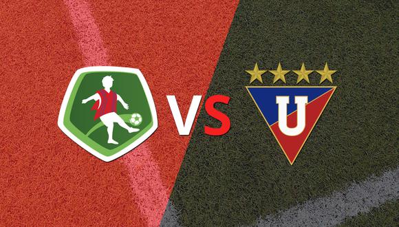 Se juega el segundo tiempo buscando el desempate entre Mushuc Runa y Liga de Quito