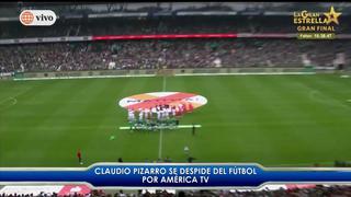 ¡Vibra el estadio! Lleno total e impresionante ovación a Claudio Pizarro en su despedida [VIDEO]