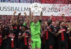 Leverkusen terminó invicto la Bundesliga: los números del campeón y dos títulos más en la mira