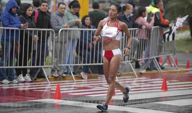 Mary Luz Andía – Atletismo. (Foto: GEC)