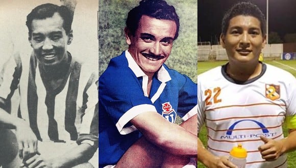 Julio Lores Colán, José Balbuena y Pedro Rodríguez son los únicos peruanos en jugar por otras selecciones. (Foto: Composición)