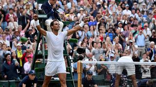 El punto que le dio a Nadal el triunfo sobre Del Potro en partidazo por Wimbledon 2018 [VIDEO]