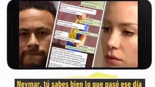 ¡Revelador! Filtran nuevo audio y chats de WhatsApp de Neymar con Najila Trindade [VIDEO]