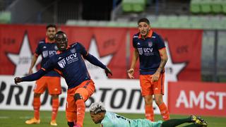 César Vallejo cayó 2-0 frente a Caracas FC por el cierre de la llave de la Copa Libertadores 2021
