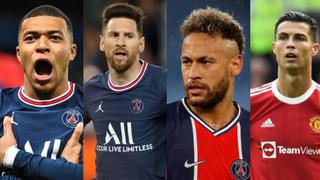 La renovación de Mbappé lo llevaría a lo más alto: los 10 mejores pagados del fútbol 