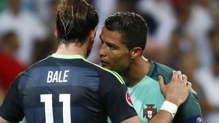 Cristiano Ronaldo se lesionó: Gareth Bale fue el primero en lamentarlo