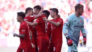 ¡Susto y paliza! Bayern Munich remontó y goleó 6-1 al Mainz por la fecha 3 de Bundesliga