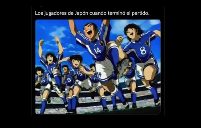 Inspirados en los Supercampeones, los memes de la victoria de Japón ante Alemania en el Mundial Qatar 2022.
