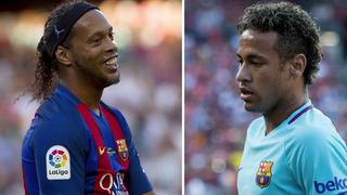 No gustará a muchos hinchas del Barcelona: el consejo de Ronaldinho a Neymar sobre su futuro