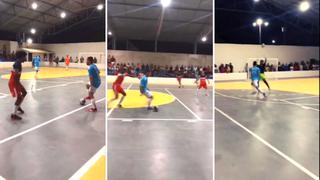 Video viral: Equipo brasileño de futsal anota golazo a ritmo de ‘Tiki Taka’