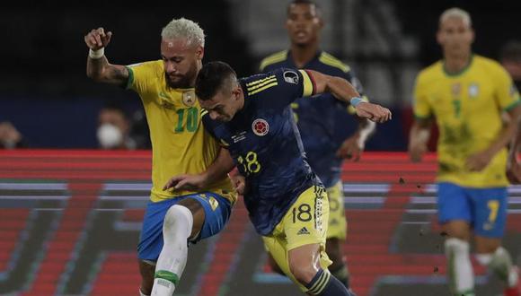 En toda la historia, la Selección Colombia solo ha vencido en tres ocasiones a Brasil. (Foto: AFP)