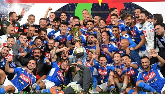 Napoli campeón de la Copa Italia por sexta vez en su historia. (Reuters)
