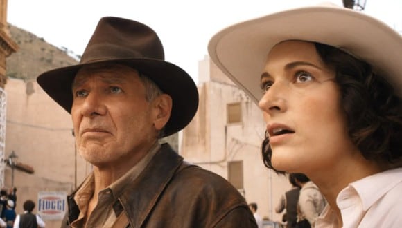 Harrison Ford vuelve a encarnar al Dr. Henry Jones Jr. en "Indiana Jones and the Dial of Destiny", una de las películas que se estrena en las plataformas de streaming esta semana (Foto: Walt Disney Pictures)