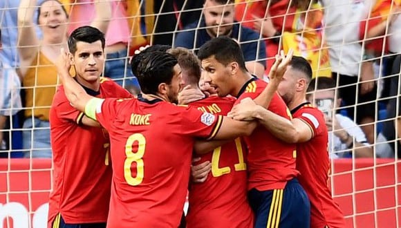 España vs. República Checa en La Romareda por UEFA Nations League. (Foto: Agencias)