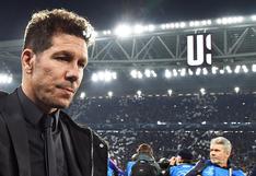 ''Nos ganaron porque fueron mejores'': Simeone reconoció la superioridad de la Juventus en Champions