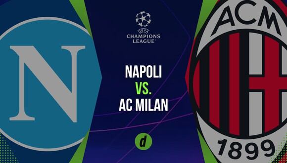 A qué hora juega Milan vs. Napoli y qué canales ver la Champions League. (Foto: Depor)