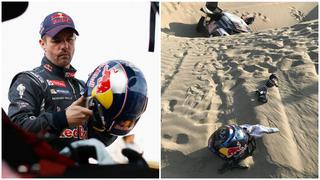 ¿Sébastien Loeb se despidió del Dakar 2018 al estilo del Undertaker?