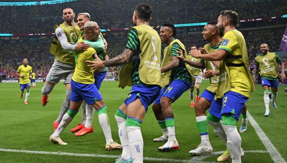 Brasil derrotó a Serbia, en la fecha 1 del Mundial Qatar 2022. (Foto: AFP)