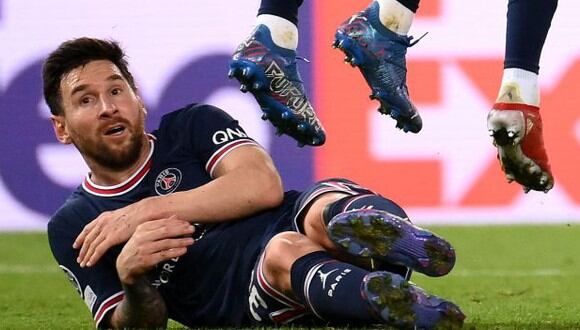 Lionel Messi y el 'cocodrilo' que provocó diversas reacciones. (Foto: AFP)