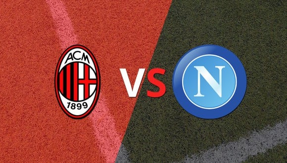 Inicia el partido entre Milan y Napoli