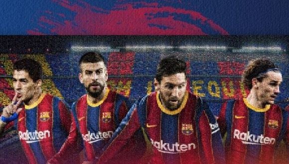 Las fotos de 46.000 seguidores el FC Barcelona formarán parte de la nueva fachada del Camp Nou. (Barcelona)