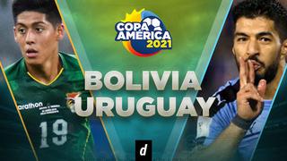 Bolivia - Uruguay EN DIRECTO: cómo, cuándo y dónde ver partido por Copa América