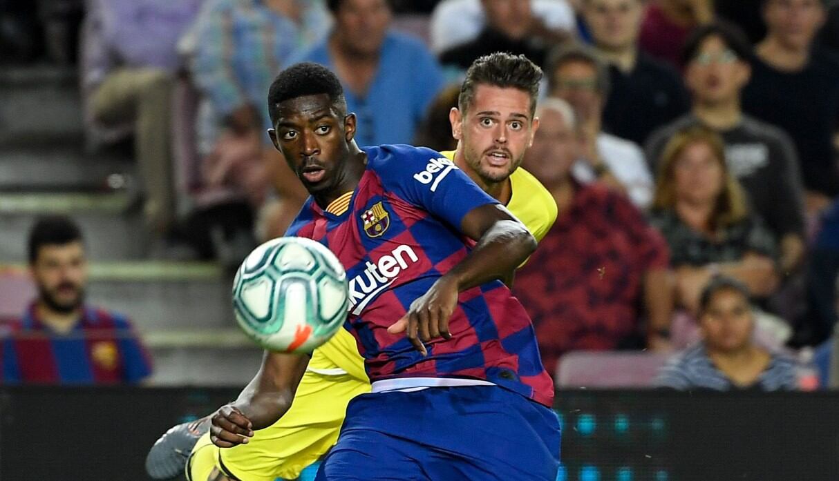 Ousmane Dembélé llegó al Barcelona en 2017 desde el Borussia Dortmund. (LLUIS GENE / AFP)