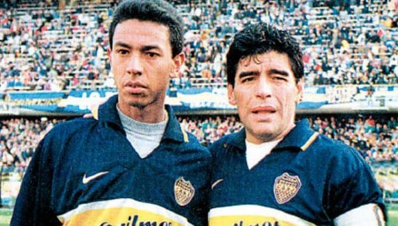 Nolbertos Solano fue apadrinado por Diego Maradona como el 'Maestrito'. (Foto: Internet)