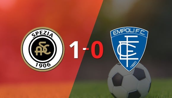 En su casa Spezia derrotó a Empoli 1 a 0