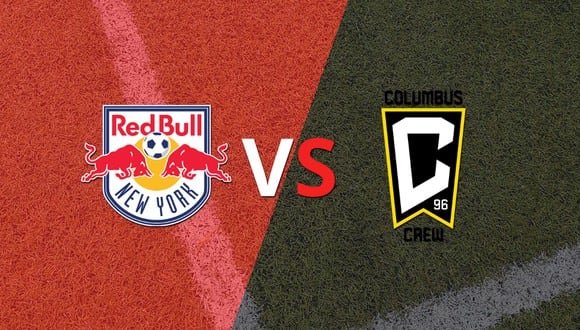Comenzó el segundo tiempo y New York Red Bulls está empatando con Columbus Crew SC en el estadio Red Bull Arena