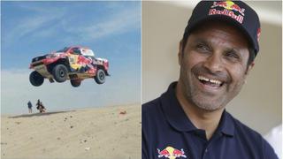 Voló por los aires: el increíble salto de Nasser Al-Attiyah en el Dakar 2018 [VIDEO]