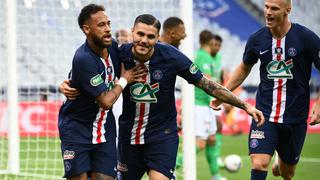 Ganan un título, pero pierden a Mbappé: PSG derrotó 1-0 a Saint Etienne en final de Copa de Francia 