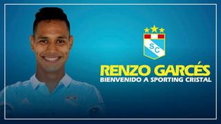 Sporting Cristal anunció a su primer jale: Renzo Garcés ya es celeste