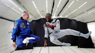 Usain Bolt es el hombre más rápido sobre la faz de la tierra... ¿y en el espacio? [VIDEO]