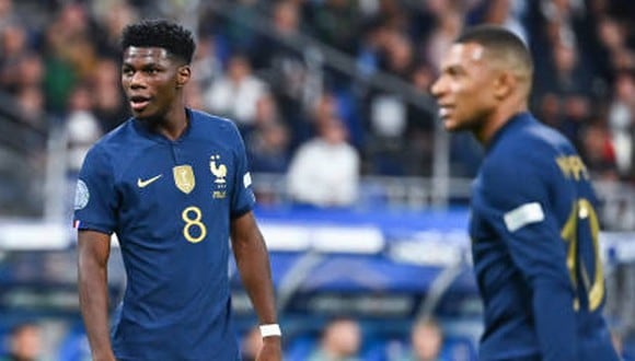 Kylian Mbappé es compañero de Tchouaméni en la Selección de Francia. (Getty Images)