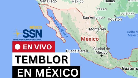 Revisa los últimos sismos en México hoy con datos como la hora, el epicentro, la magnitud, según los reportes oficiales del Servicio Sismológico Nacional (SSN) en estados como Chiapas, Guerrero, Oaxaca, Michoacán, CDMX, entre otros. | Crédito: Google Maps / Composición