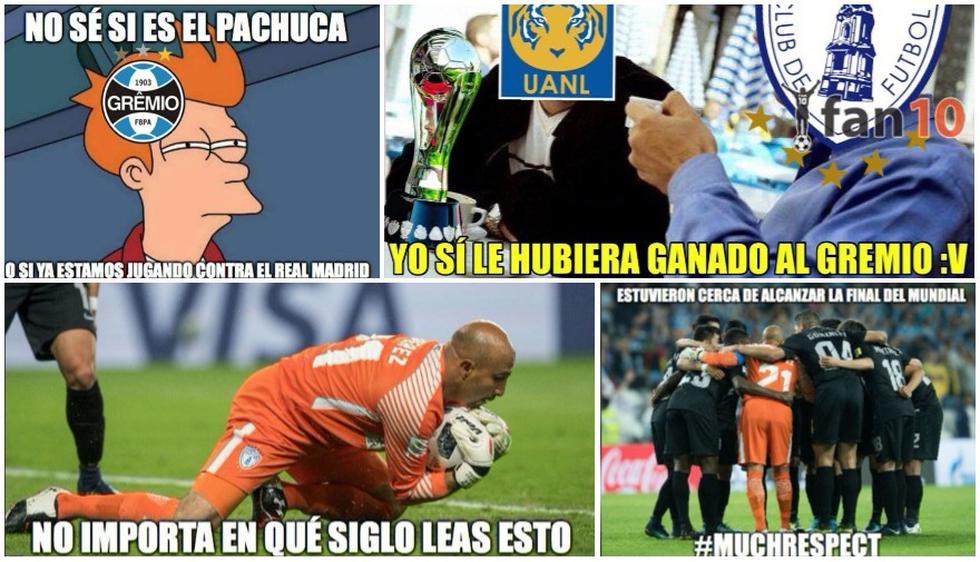 Los mejores memes de la eliminación de Pachuca del Mundial de Clubes tras derrota ante Gremio. (Difusión)