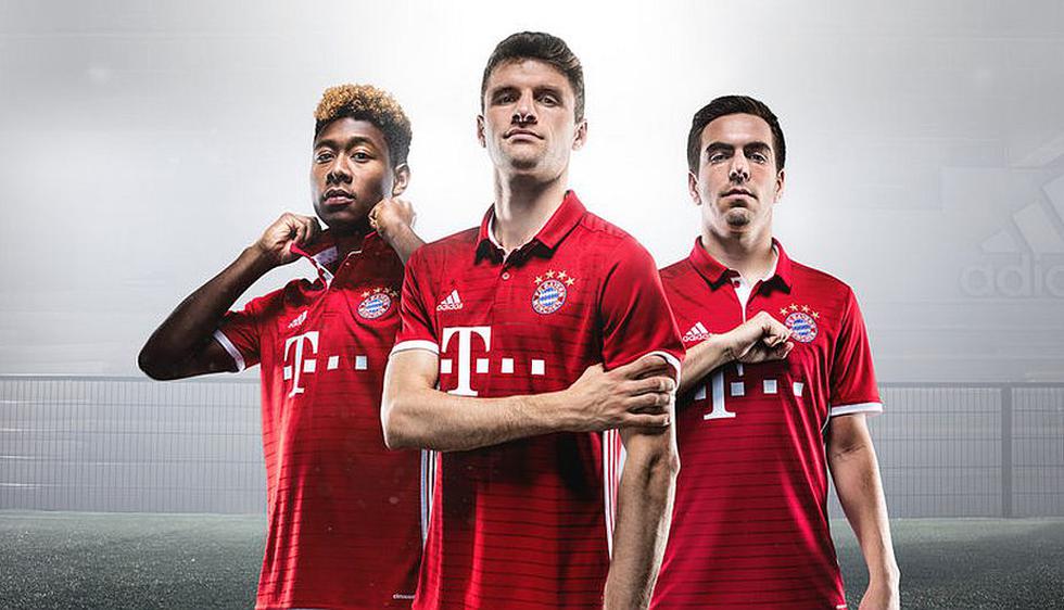 Chaise longue luz de sol marea Bayern Munich presentó su camiseta para la próxima temporada 2016-17 |  FUTBOL-INTERNACIONAL | DEPOR