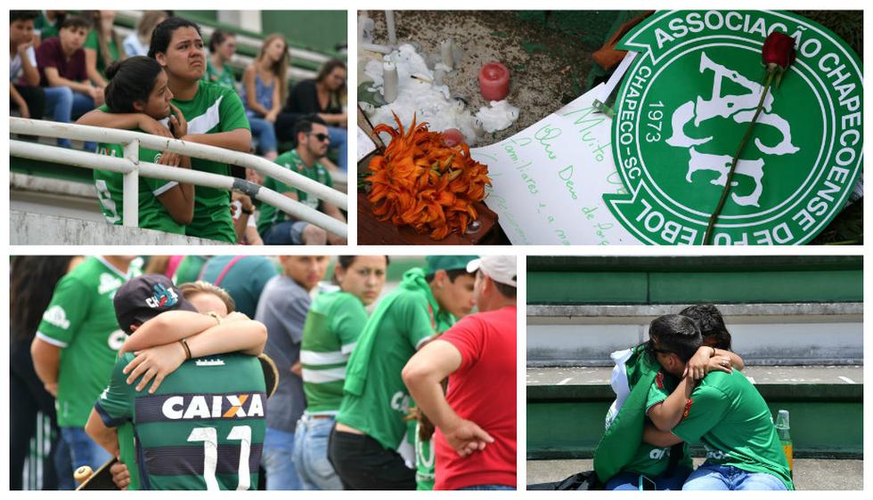 Chapecoense: el reflejo de la tragedia brasileña en la cara de los hinchas.