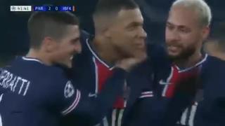 Pase a octavos de final: Kylian Mbappé anotó de penal el 3-0 en el duelo de Champions League [VIDEO]