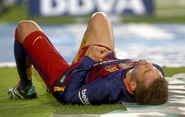 Jordi Alba -Barcelona - lesión en la ingle. (Agencias)