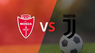 Arrancan las acciones del duelo entre Monza y Juventus