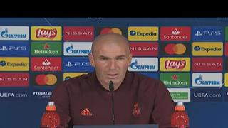 Zidane sobre duelo ante el Inter de Milán: “Lo tomamos como una final” 