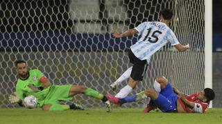 Argentina igualó 1-1 con Chile en su debut por la Copa América 2021