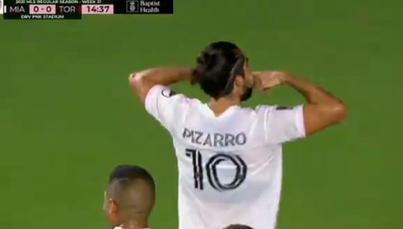 Gol de Rodolfo Pizarro para el 1-0 del Inter Miami vs. Toronto por la MLS 2021 (Foto: @InterMiamiCF)
