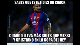 No hizo falta la 'MSN': los memes de la goleada de Barcelona a Hércules