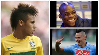 Neymar, Balotelli y otros cracks que lucieron 'cresta' en su cabeza