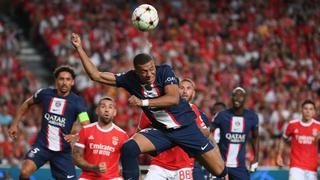 Sorpresa en Portugal: PSG empató 1-1 ante Benfica por la Champions League  