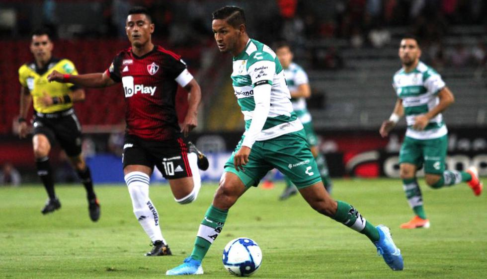 Atlas cayó en Jalisco ante Santos Laguna por la fecha 3 del Apertura 2019 Liga MX.